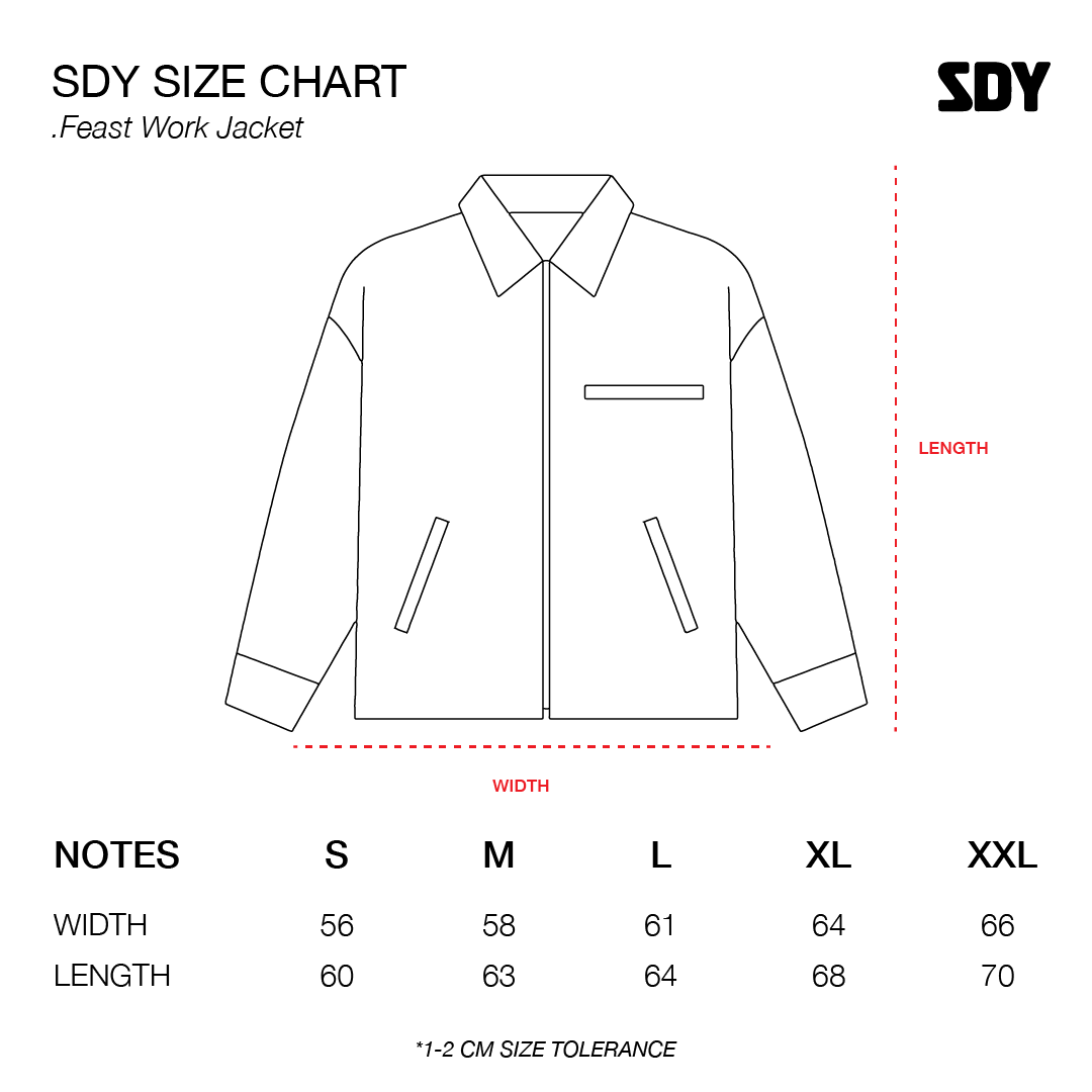 .Feast - Ouroboros - Work Jacket - Black